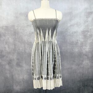 Max Studio Womens Dress One‎ Size Stretchy Smocked Fairycore Whimsigoth Feminine